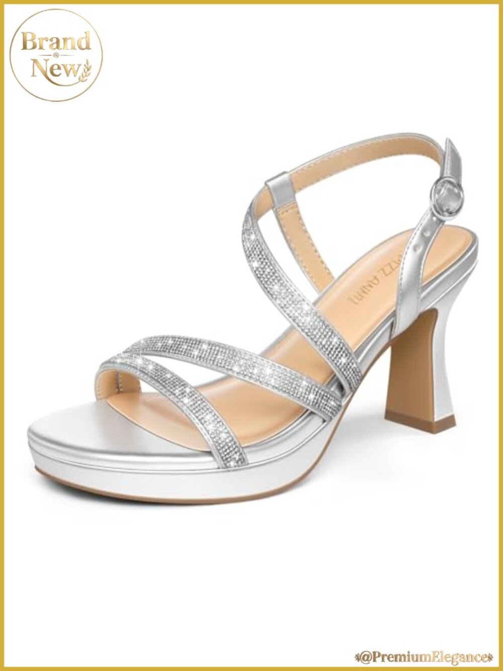Platform Block Heel Sandals 3 Inch Chunky Heels Open Toe Ankle Strap
